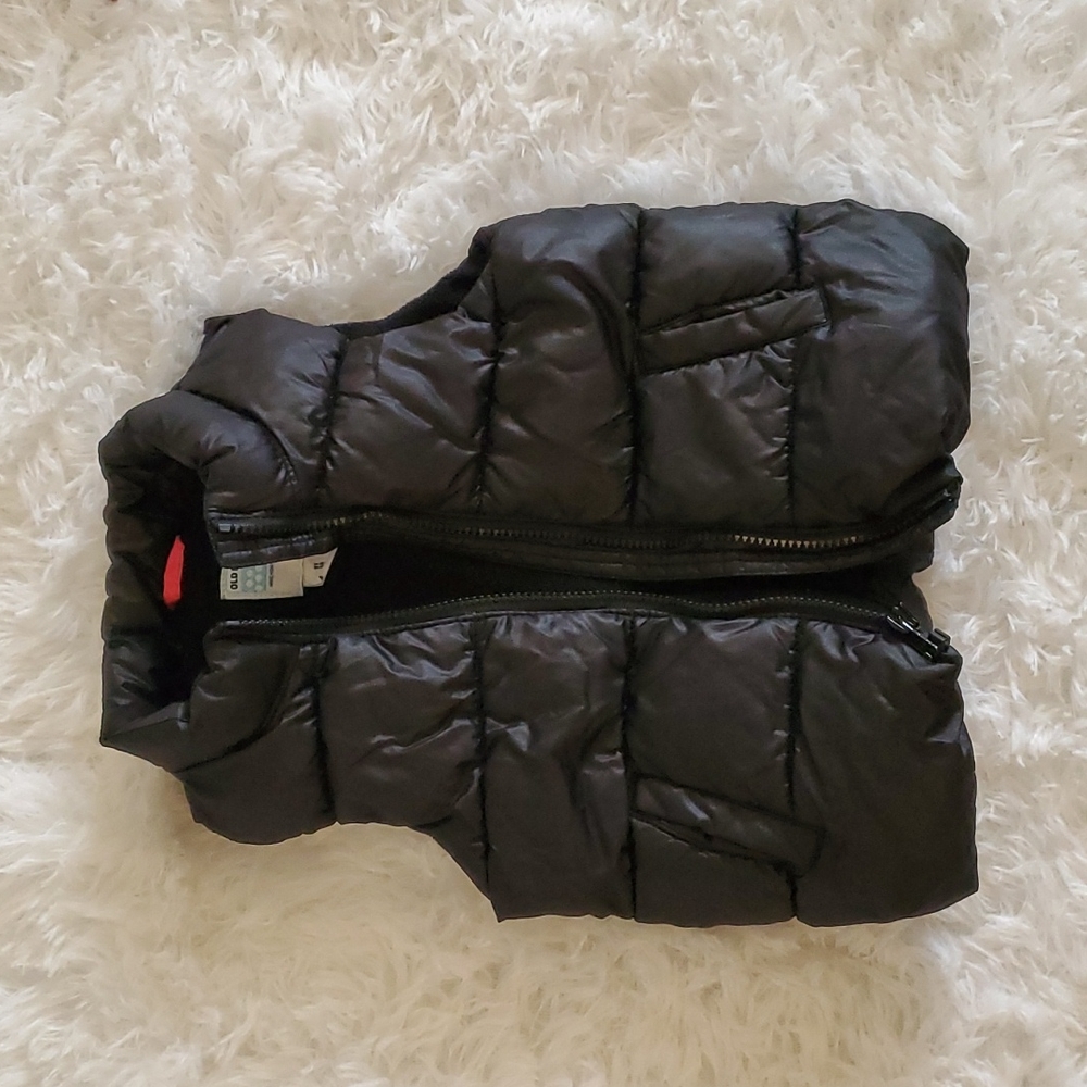 Old Navy 3T Girls Black Puffer Vest